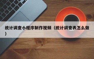 酒泉统计调查小程序制作视频（统计调查表怎么做）