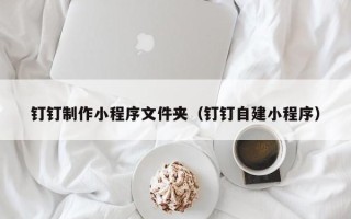 酒泉钉钉制作小程序文件夹（钉钉自建小程序）
